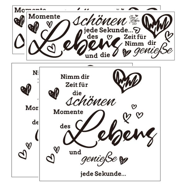 BlingBin Wandtattoo Wohnzimmer Wandaufkleber Schlafzimmer Wandsticker günstig online kaufen