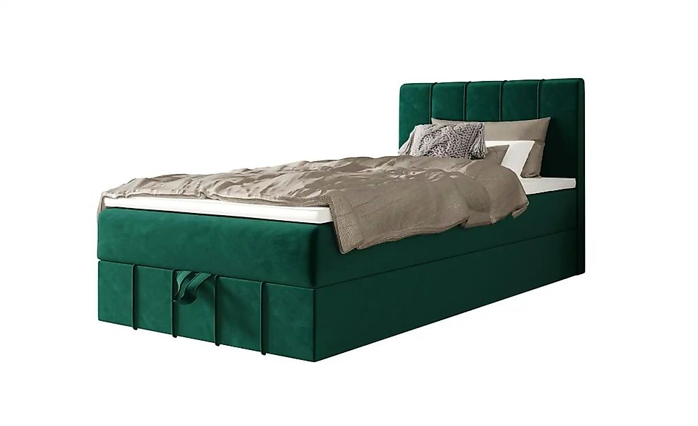 Boxbett mit Stauraum Bahama ¦ grün ¦ Maße (cm): B: 100 H: 102 Betten > Komf günstig online kaufen