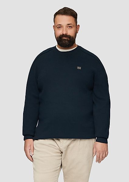 s.Oliver Strickpullover Strickpullover mit Nahtdetails und günstig online kaufen