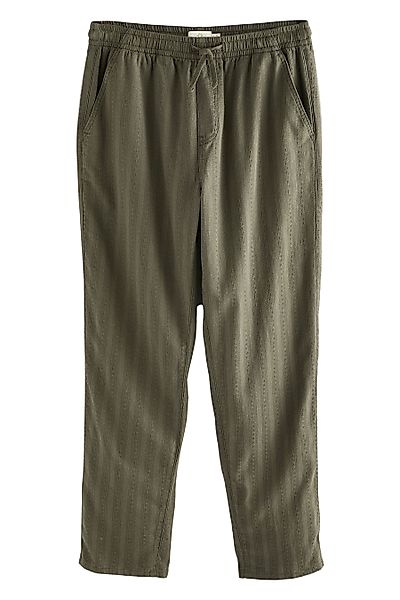 Next Leinenhose Gestreifte Hose aus Baumwolle günstig online kaufen