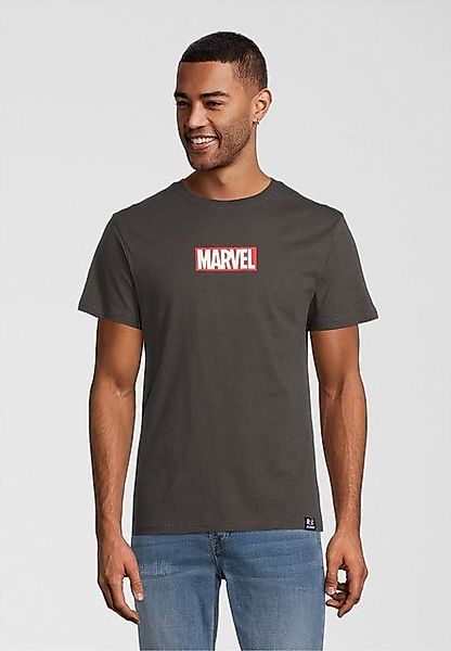 Recovered T-Shirt Marvel Classic Logo Black im zeitlosen Design günstig online kaufen