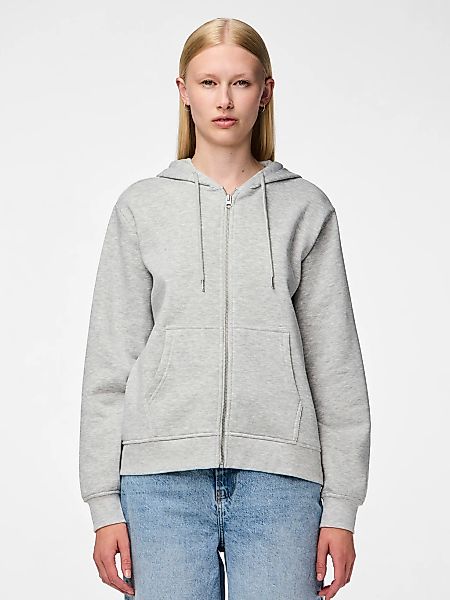 pieces Kapuzensweatshirt "PCCHILLI LS ZIP HOODIE NOOS BC" günstig online kaufen