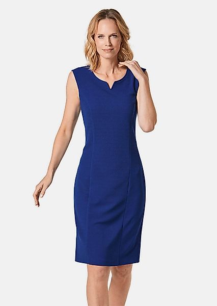 GOLDNER Sommerkleid Kurzgröße: Strukturiertes Jerseykleid günstig online kaufen