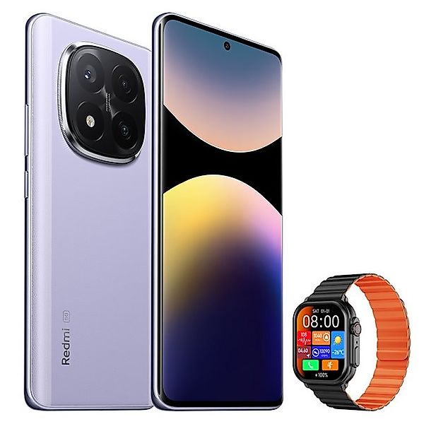 Xiaomi Redmi Note 14 Pro+ 5G 12+512GB Smartphone & Smartwatch Handy (6.67 Z günstig online kaufen