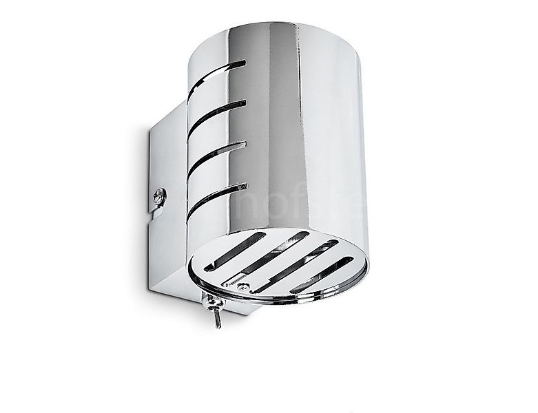 hofstein Wandleuchte »Terne« moderne Wandlampe aus Metall in chrom, ohne Le günstig online kaufen