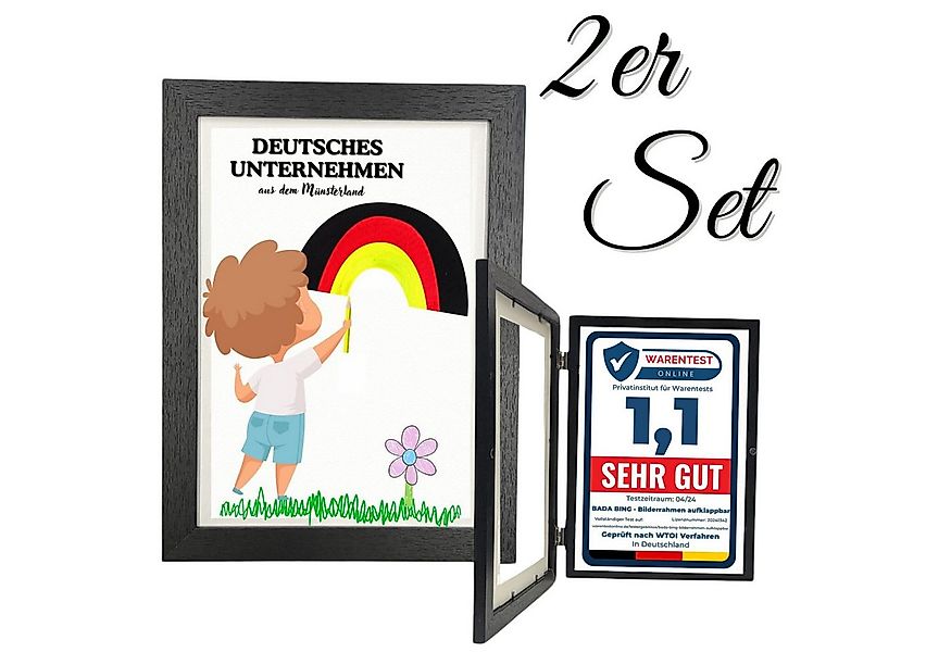 Bada Bing Bilderrahmen zum Basteln für Kinderbilder Aufbewahren von Bildern günstig online kaufen