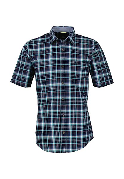 LERROS Kurzarmhemd "LERROS Kurzarmhemd *Poplin Check*" günstig online kaufen