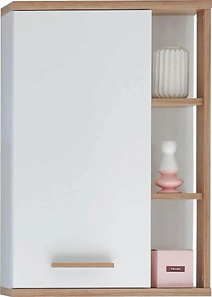 Saphir Hängeschrank "Quickset Badschrank 50,5 cm breit mit 1 Tür und 2 Glas günstig online kaufen