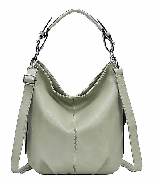 ITALYSHOP24 Schultertasche DAMEN SHOPPER Hobo Bag günstig online kaufen