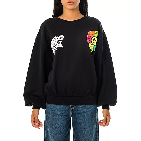 BARROW Sweatshirts Damen schwarz cotone günstig online kaufen