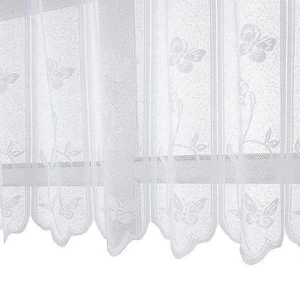 Kaket Scheibengardine transparent Jacquard gardine mit günstig online kaufen