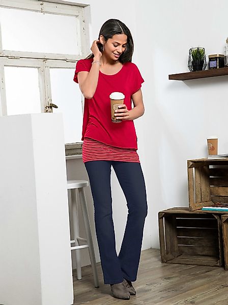 Casual Looks 2-in-1-Shirt "Shirt + Top", 1 Stk. günstig online kaufen