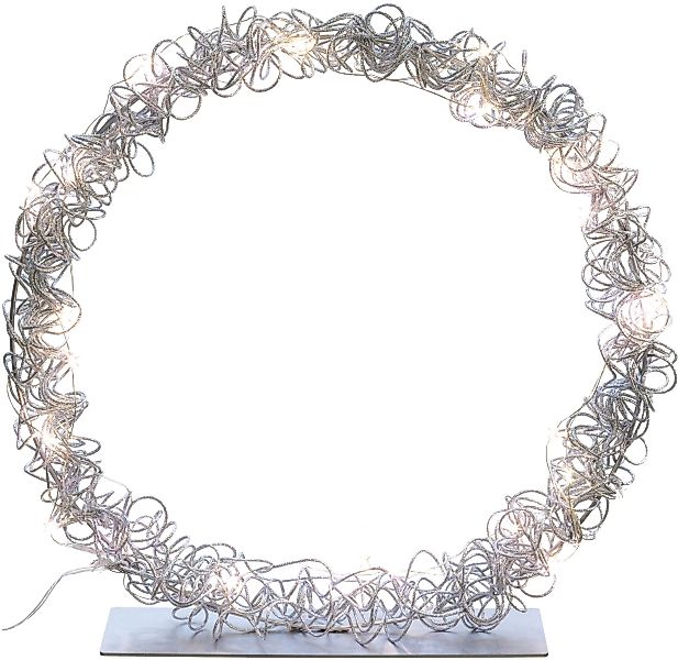 Creativ light LED Dekolicht »Metalldraht-Ring« günstig online kaufen