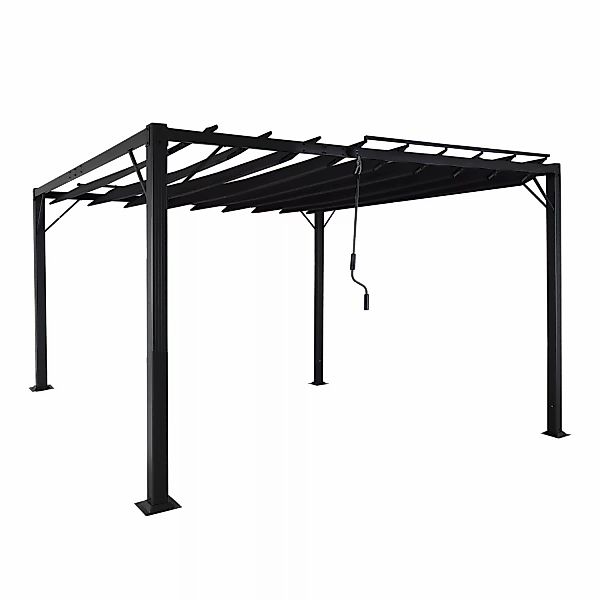 MCW Pergola L40 3x3m Anthrazit günstig online kaufen