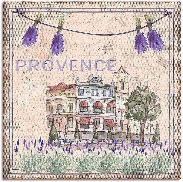 Artland Wandbild "Provence-meine Liebe", Blumen, (1 St.), als Alubild, Outd günstig online kaufen