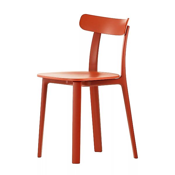 Vitra - All Plastic Chair Stuhl - backstein rot - two tone/für Innen- und A günstig online kaufen