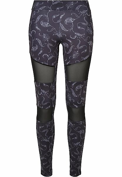 URBAN CLASSICS Leggings "Urban Classics Damen Ladies Tech Mesh AOP Leggings günstig online kaufen