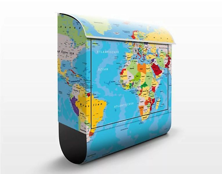 Briefkasten The World's Countries günstig online kaufen