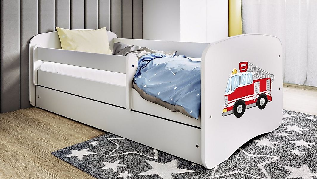 Bjird Kinderbett Babydream 180x80 cm 160x80 cm 140x70 cm (optional mit Matr günstig online kaufen