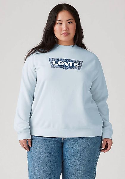 Levis Plus Sweatshirt "PL GR EVERYDAY CREW", mit Batwing-Logo mit Rosenprin günstig online kaufen
