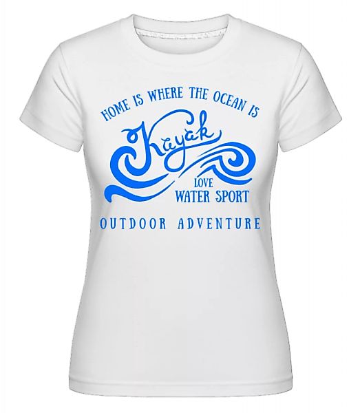 Kayak Logo Blue · Shirtinator Frauen T-Shirt günstig online kaufen