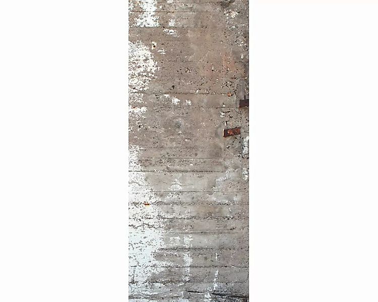Dekopanel "Betonfassade" 1,00x2,50 m / Glattvlies Perlmutt günstig online kaufen