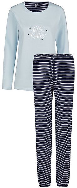 By Louise Schlafanzug Snug Winter (Set, 2 tlg., 2-teilig) Damen Pyjama lang günstig online kaufen