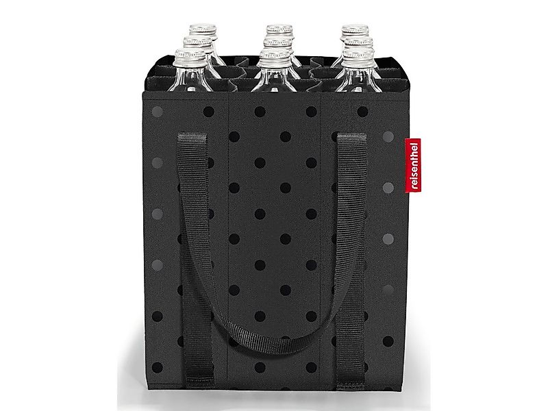 REISENTHEL® Einkaufsshopper bottlebag glossy dots black günstig online kaufen