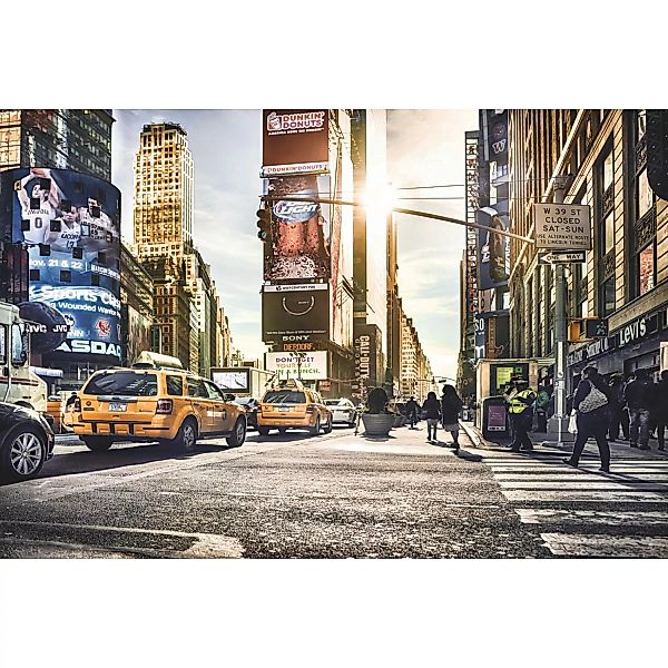 KOMAR Vlies Fototapete - Times Square - Größe 368 x 248 cm mehrfarbig günstig online kaufen