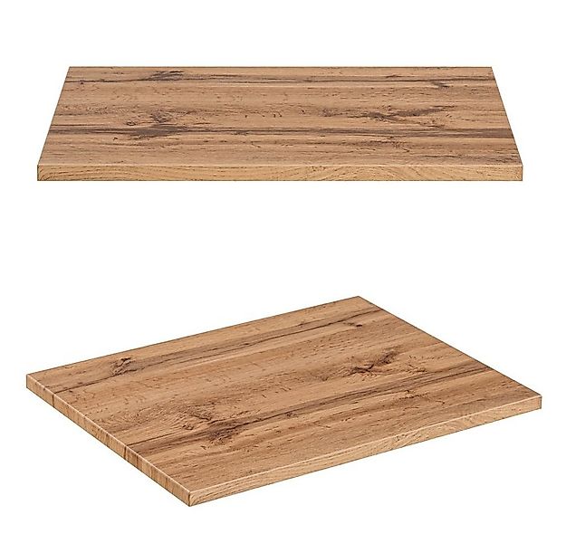 Lomadox Waschtischplatte ADELAIDE-56, 60cm in Wotaneiche Nb., B/H/T ca. 60, günstig online kaufen