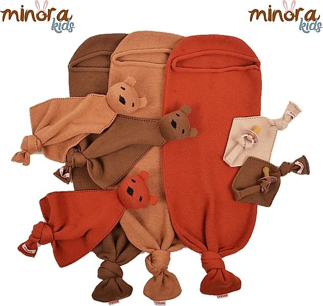 Babydecke Minora Baby Strickwaren Cocoon-Tedy Swaddle günstig online kaufen