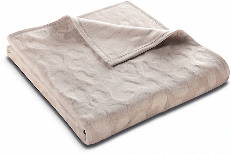Biederlack Wohndecke »Wohndecke Feel mit schöner Hoch-Tief-Struktur«, Made günstig online kaufen