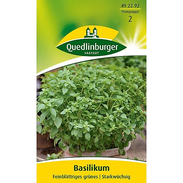 Quedlinburger Basilikum ''feinblättriges grünes'' günstig online kaufen