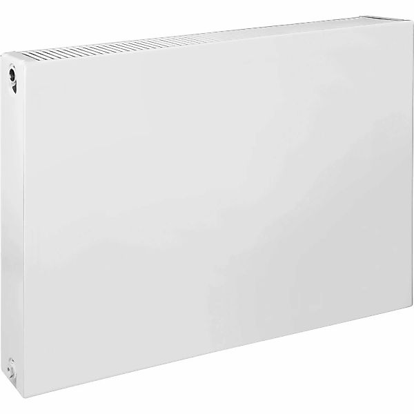 Heizkörper Mittel-Anschluss Glatt 80 cm x 60 cm Weiß günstig online kaufen