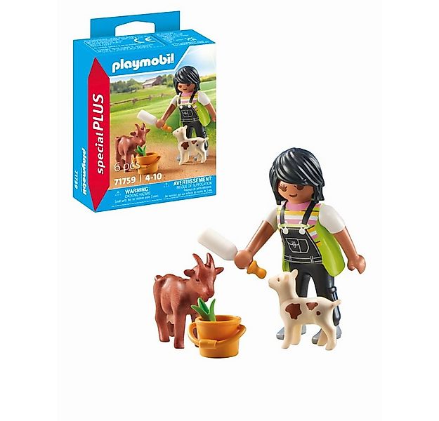 Playmobil® Playmobil® 71759 - Frau mit Ziegen - Playmobil® Special Plus Kon günstig online kaufen