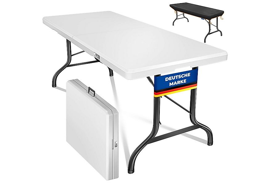 KESSER Tabletttisch, Buffettisch Tisch klappbar Kunststoff 183x76 cm Campin günstig online kaufen
