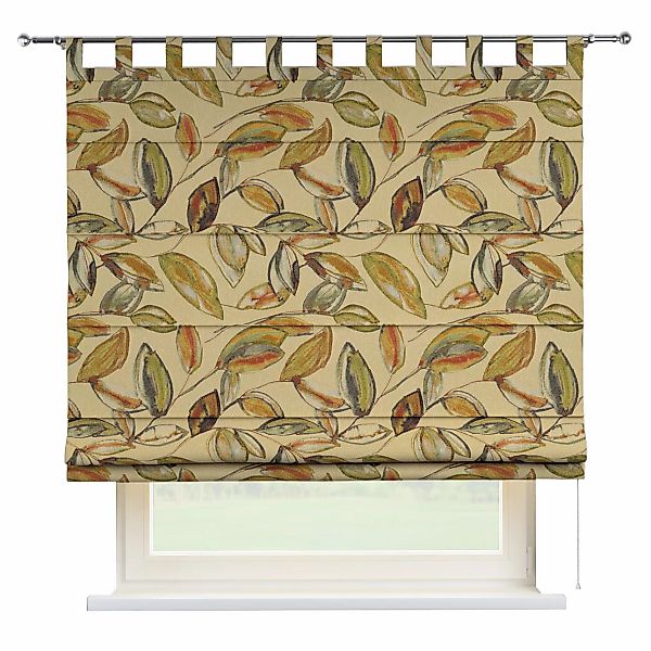 Dekoria Raffrollo Verona, beige-braun-grün, 160 x 170 cm günstig online kaufen