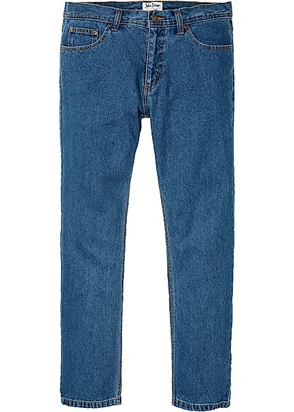 Regular Fit Jeans aus stabilem Denim, Straight günstig online kaufen