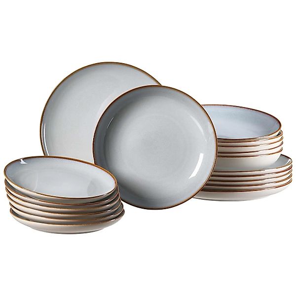 Ritzenhoff & Breker Tafelservice "Portofino" Teller Set, Porzellan, skandin günstig online kaufen