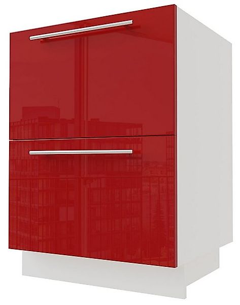 Feldmann-Wohnen Unterschrank Brerra (D2/60, 2 Schubladen - REJS Comfort Box günstig online kaufen
