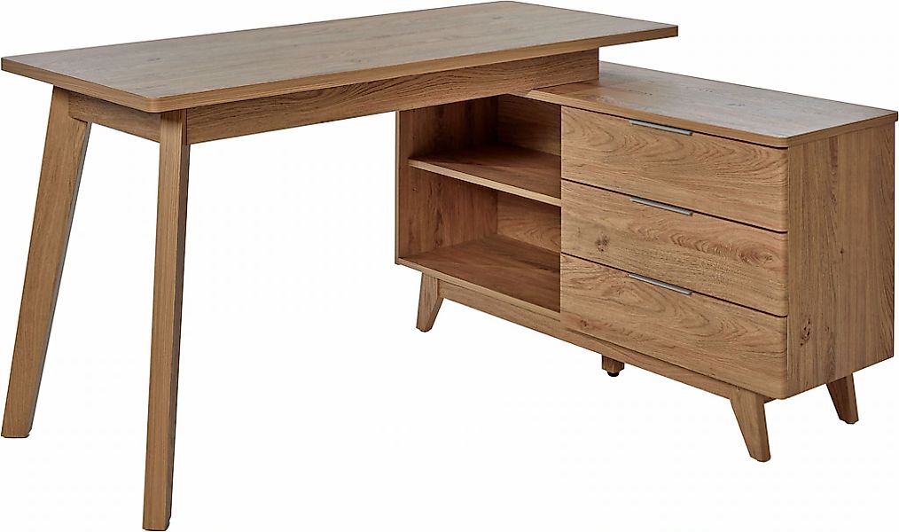 Jahnke Eckschreibtisch "LIBRE D 240 E" 1 Stk. tlg. wechselseitig montierbar günstig online kaufen