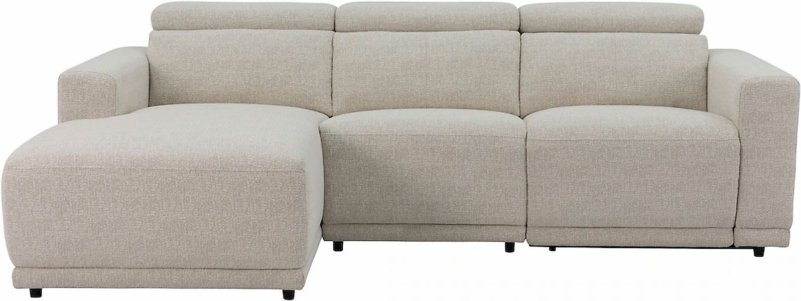OTTO home Ecksofa "LEOO" mit USB A/C-Anschluss. Federkern, verstellbaren Ko günstig online kaufen