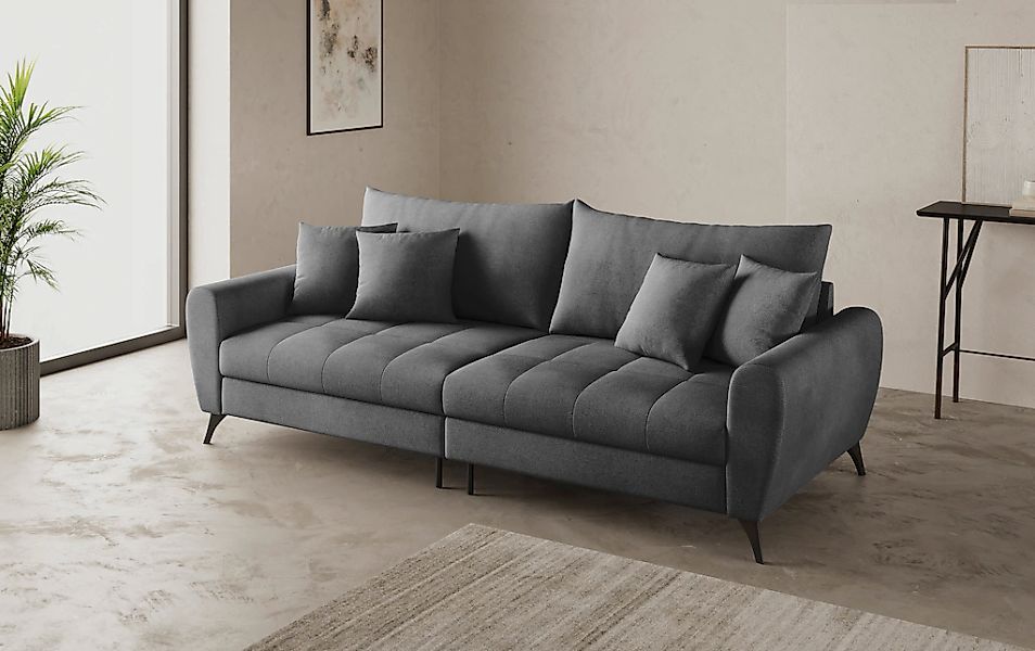 Mr. Couch Big-Sofa "Blackburn II", Mit Kaltschaumpolsterung bis 140 kg bela günstig online kaufen
