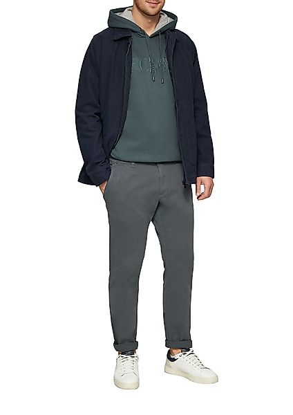 s.Oliver Kapuzensweatshirt mit Front-Print günstig online kaufen