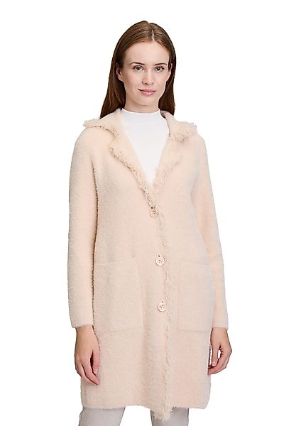 Cartoon Strickjacke "Damen mit Reverskragen" 1 Stk. Fransen günstig online kaufen