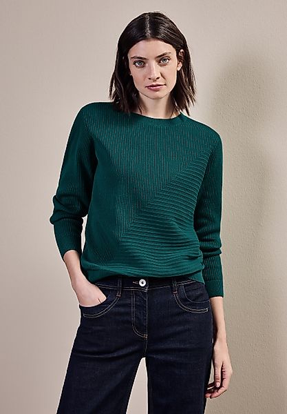 Cecil Strickpullover, aus reiner Baumwolle günstig online kaufen