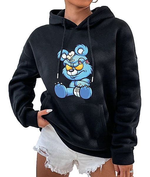 RMK Kapuzenpullover Damen Pullover Pulli Hoodie günstig online kaufen