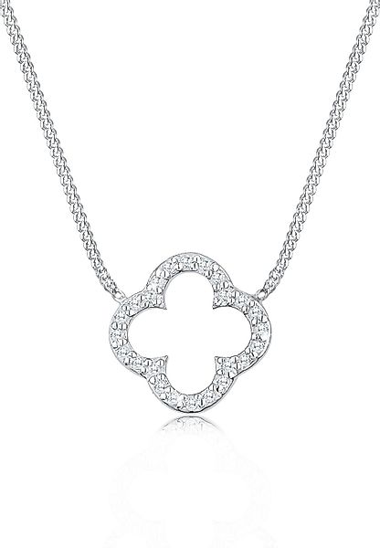 Elli Kette mit Anhänger Kleeblatt Glück günstig online kaufen