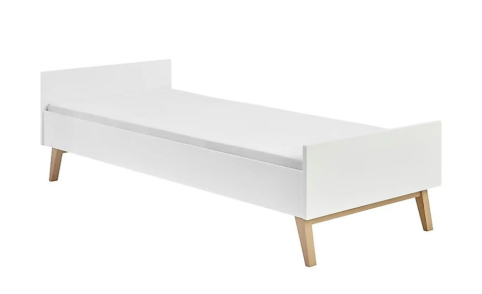 Bett   Swing ¦ weiß ¦ Maße (cm): B: 95 H: 64,5 Betten > Bettgestelle - Höff günstig online kaufen