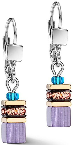 COEUR DE LION Paar Ohrhänger Schmuck Edelstahl GeoCUBE® Iconic Lite Würfelk günstig online kaufen